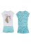 Dívčí tričko a šortky na spaní (4dílná souprava), bpc bonprix collection