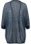 Pletený kabátek se vzorem a netopýřími rukávy, 3/4 rukávy, bpc bonprix collection