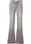 Bootcut džíny Mid Waist, strečové, bonprix