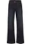 Džíny, Wide Leg, Mid Waist, pohodlný pas, bonprix