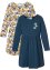 Dívčí žerzejové šaty (2 ks v balení), organická bavlna, bpc bonprix collection