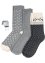 Termo ponožky na doma (3 páry) s organickou bavlnou, bpc bonprix collection