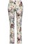 Strečové kalhoty s květinovým potiskem, bpc selection premium