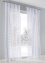 Transparentní záclona s lesklým potiskem (1 ks), bpc living bonprix collection