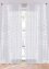Transparentní záclona s lesklým potiskem (1 ks), bpc living bonprix collection