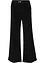 Široké strečové manšestrové kalhoty, High Waist, bonprix