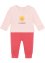 Baby triko  s dlouhým rukávem + úpletové kalhoty z organické bavlny (2dílná souprava), bpc bonprix collection