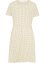 Úpletové šaty s pepito vzorem, krátký rukáv, bpc bonprix collection