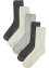 Ponožky se žebrovanou strukturou (5 párů), s organickou bavlnou, bpc bonprix collection