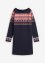 Mikinové šaty s norským vzorem, bpc bonprix collection