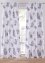 Závěs z mikrovlákna s květinovým potiskem, z recyklovaného polyesteru (1 ks), bpc living bonprix collection