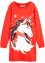 Dívčí mikinové šaty s vánočním motivem, bpc bonprix collection