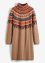 Pletené šaty s norským vzorem, BODYFLIRT boutique