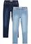 Jeggings Mid Waist (2 ks v balení), bonprix