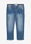 Džíny Slim Fit, Mid Waist, zkrácené, bonprix