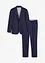 Oblek se lnem (2dílná souprava), Slim Fit, bonprix
