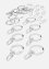 Záclonové kroužky s háčky (30dílná souprava), bpc living bonprix collection