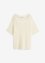 Oversize ažurový svetr ze lnu, poloviční rukáv, bpc bonprix collection