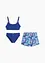 Bikiny a šortky (3dílná souprava), bonprix