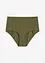 Bikinové kalhotky s normálně vykrojenými nohavičkami, High Waist, bonprix
