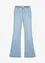 Strečové džíny Bootcut, High Waist, dlouhá délka, bonprix