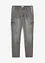 Strečové cargo džíny Regular Fit, Straight, bonprix