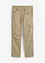 Cargo kalhoty z čisté bavlny, Relaxed Fit, Straight, bonprix