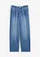 Baggy džíny, Mid Waist, pohodlný pas, Super Soft, bonprix