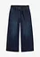 Zkrácené džíny Wide Leg, High Waist, pohodlný pas, bonprix