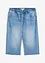 Chlapecké dlouhé bermudy bez zapínání, Slim Fit, bonprix