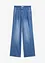 Džíny Wide Leg, Mid Waist, bonprix