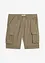 Cargo bermudy z čisté bavlny, Relaxed Fit, bonprix