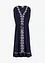 Boho midi šaty s výšivkou, bonprix