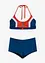 Bikiny s ramínkem kolem krku a zipem (2dílná souprava), bonprix