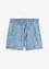 Džínové šortky, High Waist, pohodlný pas, bonprix