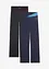 Bavlněné sportovní kalhoty, Bootcut (2 ks v balení), bonprix