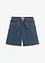 Džínové bermudy, Mid Waist, bonprix