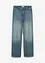 Džíny Straight Loose, High Waist, Low Stretch, bonprix