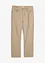 Keprové kalhoty z čisté bavlny Regular Fit, Straight, bonprix
