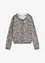 Kabátek z jemné pleteniny s leopardím vzorem, bonprix