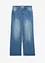 Džíny Straight, Mid Waist, bonprix