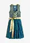 Dirndl se zástěrou s flitry (2dílná souprava), bonprix