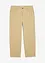 Keprové kalhoty s pohodlným pasem, Relaxed Fit, Straight, bonprix