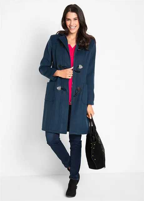 Vlněný kabát Dufflecoat, bonprix