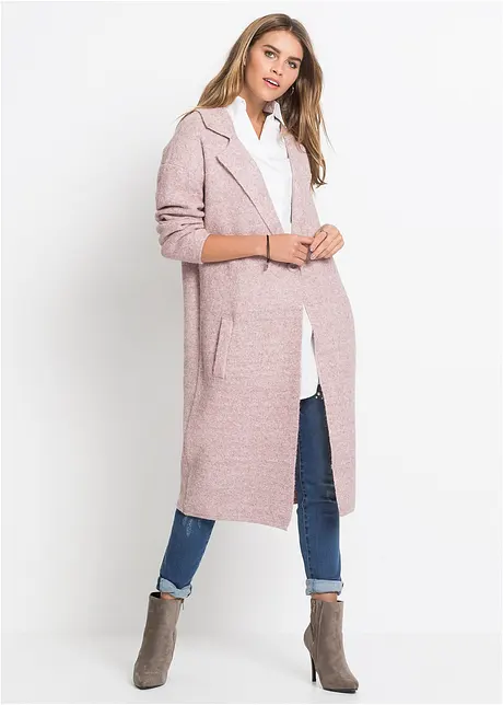 Dlouhý pletený kabát Loose Fit, bonprix