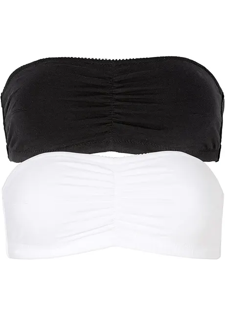 Bandeau podprsenka (košíčky A a B), s organickou bavlnou, bonprix