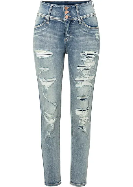Strečové Skinny džíny, High Waist, bonprix