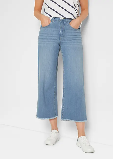 7/8 džíny Wide Fit, bonprix