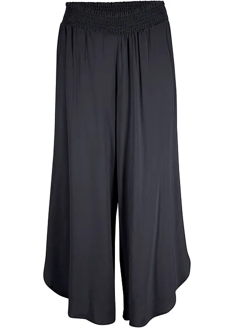 Kalhoty Culotte, délka k lýtkům, z udržitelné viskózy, bonprix