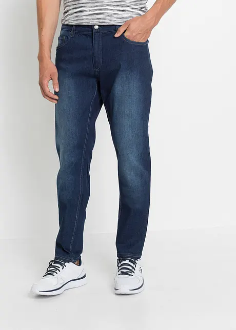 Strečové džíny Regular Fit Tapered v pohodlném střihu, bonprix